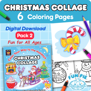 Christmas Coloring Pages - Pack 2