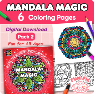 Mandala Coloring Pages - Pack 2