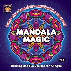 Mandala Magic Coloring Book - Vol.2
