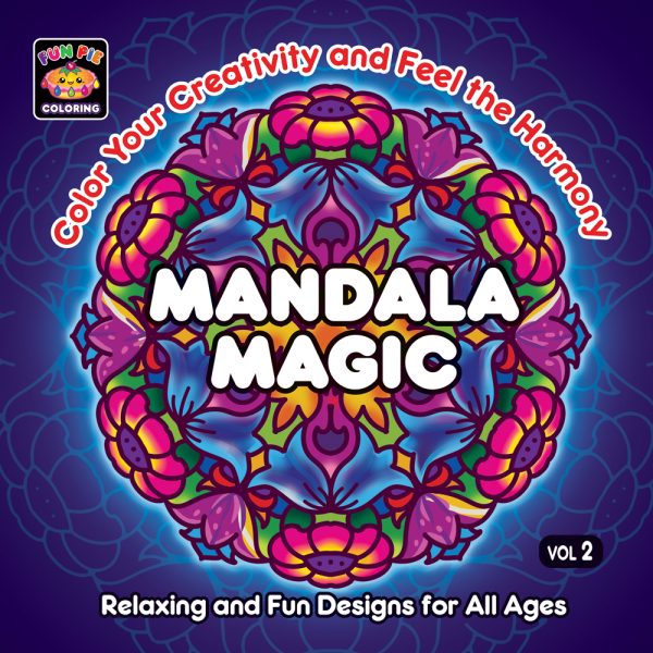 Mandala Magic Coloring Book - Vol.2